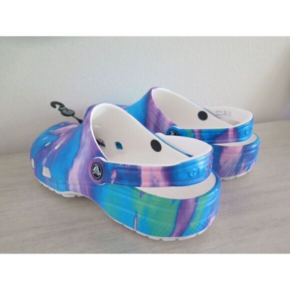 Crocs 206868-90H Men's Sz 8 Women's 10 Classic Out Of This World Slip-On Clogs - Picture 11 of 12